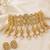 Gold plated kundan choker set