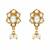 Gold plated handcrafted jadau kundan choker set