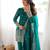 Embroidery Work Bottom Kurti With Dupatta Wedding Wear Designer Suit Set