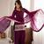 Wine Color Designer Salwar Suit With Dupatta New Design Farshi Salwar