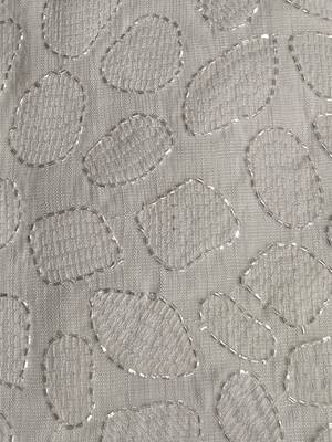 A loyal white cutdana embroidered nehru jacket 4