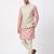A loyal champagne beige and dusty pink art silk resham zari & sequin embroidered nehru jacket for men