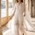 White fendy embroidered kurti palazzo set