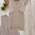 Champagne beige fendy embroidered kurti palazzo set