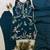 Peacock teal blue mul chanderi embroidered suit set