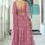 Bewitching Light Pink Faux Georgette Sequins, Thread Embroidered Work With Moti Lace Indian Latest Design lehenga choli