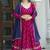 Graceful Pink Faux Georgette Embroidery Sequins, Thread Work With Lace Indian Latest Design lehenga choli