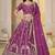 lovely Regal Pink Chinon Silk Embroidery Zari, Sequins  Work Indian Latest Designer lehenga choli