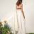 Ivory and rust embroidered mulmul cotton anarkali set