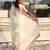Women's embroidery pure crush designer saree with blouse