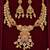 pink stone traditional necklace set