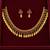 multicolor gold necklace set