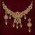 antique gold temple necklace