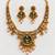 green stone traditional heritage necklace set
