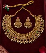 copper maharashtrian choker set