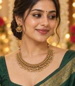 copper maharashtrian choker set