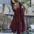  Chinon Embroidery Work Flared Shape Anarkali Pant and Dupatta Set