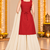 Maroon & ivory gold embroidered stitched sleeveless kurta sharara set