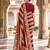 Multicolor silk embroidered saree withsequins work