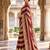 Multicolor silk embroidered saree withsequins work