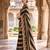 Multicolor silk embroidered saree withsequins work