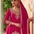 Rani pink chinon embroidered palazzo suit set