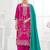 Dark-rani-pink viscose rayon embroidered salwar kameez