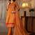 Women floral printed regular kurta with trousers & with dupatta