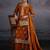 Women ethnic motifs embroidered regular kurta with trousers & dupatta