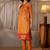Women floral printed regular kurta with trousers & with dupatta