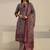 Women printed regular kurta with trousers & with dupatta