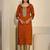 Women embroidered thread work kurta