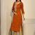 Women embroidered thread work kurta