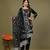 Black Color Velvet Kurta Set Embroidery Wedding Wear Suit Set With Dupatta