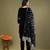 Black Color Velvet Kurta Set Embroidery Wedding Wear Suit Set With Dupatta