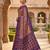 traditional beige zari weaving border tassel pallu silk blend saree