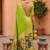 indian green zari motif design meenakari work banarasi silk blend saree