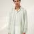 Cruise blue and ivory embroidered crepe and nysha silk kurta set with dupatta
