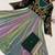 Multicolor velvet designer anarkali gown