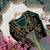 Multicolor velvet designer anarkali gown