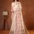 Womens elegant cream cotton silk saree with golden zari border, pallu with blouse