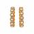 Gold plated pearl kundan halo statement bangles
