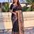 Women's zari woven kashmiri pashmina silk traditional saree with blouse
