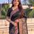 Women's zari woven kashmiri pashmina silk traditional saree with blouse