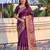 Women's zari woven kashmiri pashmina silk traditional saree with blouse