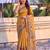 Women's zari woven kashmiri pashmina silk traditional saree with blouse