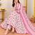 Women’s White Floral Printed Cotton Anarkali Kurta Set with Pant and Dupatta | 3 Piece Ethnic Wear