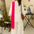 Women's Khadi Pakistani Farshi Salwar Suit with Embroidered Lace Detailing | Stitched 2-Piece Set