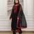  Faux Georgette Embroidery Work A-line Kurta Pant and Dupatta Set