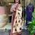 Cotton Printed Work Flared Kurta Pant and Dupatta Set
